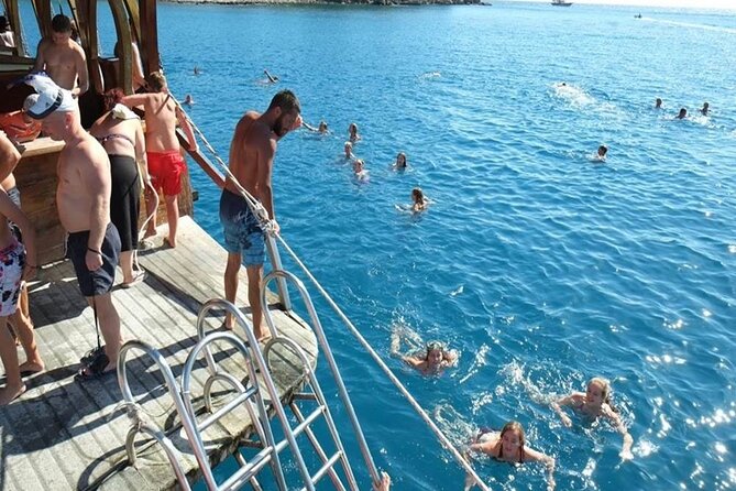 Pirate Boat Trip in Antalya - The First Stop in Kemer: Seeing the Boat and Getting Settled