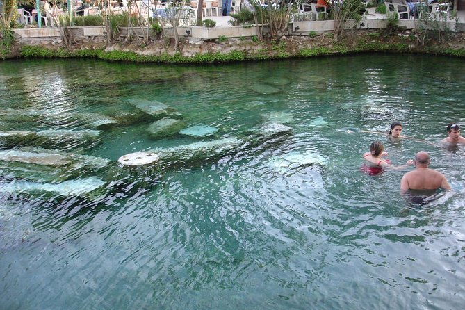 private daily tour pamukkale by u can travel - Stop 3: Pamukkale Thermal Pools, white terraces and the hot-water moment