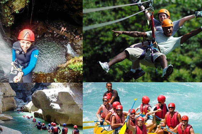 Rafting at Koprulu Canyon with Zipline Incl. Lunch f/Antalya - Optional canyoning: when the water turns the workout on