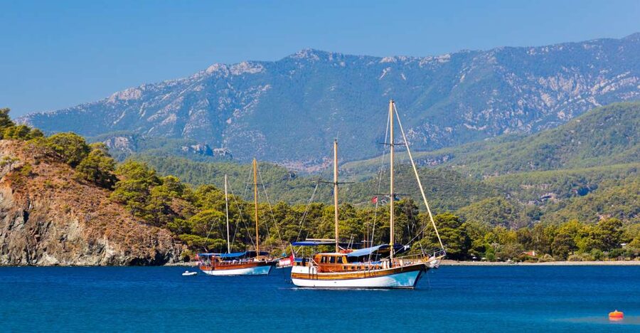 Relaxing Boat Trip with Lunch and Drinks - Kemer coastline: pirate caves, bays, and sea views