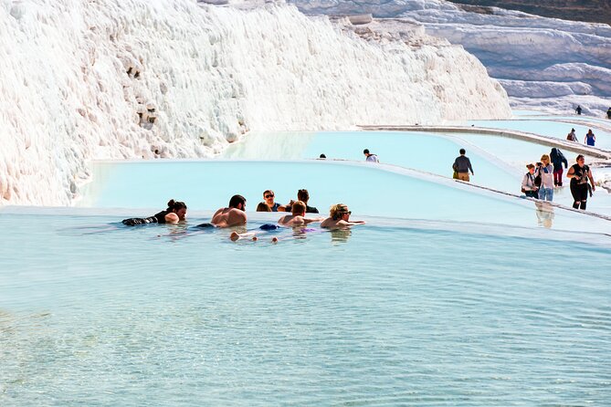Salda Lake and Pamukkale Full-Day Guided Tour from Antalya - Salda Golu swim time, the Turkish Maldives moment
