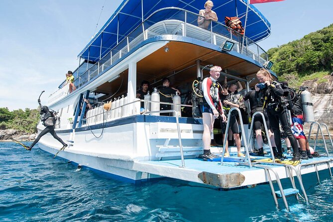 Scuba Diving in Antalya from Antalya & Kemer - Between the sessions: lunch, a breather, and open-water views