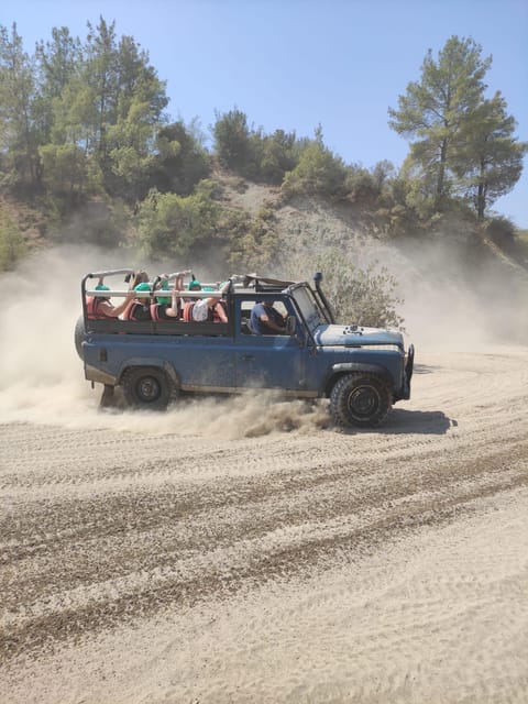 Side&Alanya:Rafting,Jeep,Quad/Buggy Safari/Zipline wLunch - ATV Mud Run: Modern Quads and Serious Mess