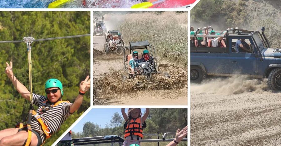 Side&Alanya:Rafting,Jeep,Quad/Buggy Safari/Zipline wLunch - What’s Included, What’s Not, and What to Bring