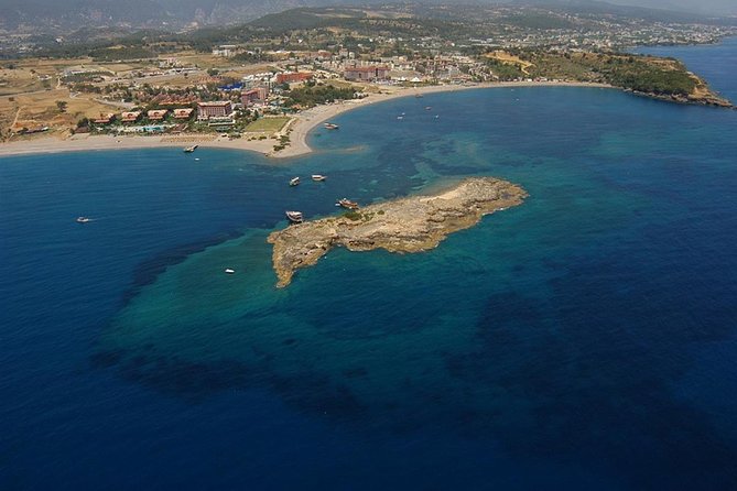 Side: Dolphin Island Boat Tour with Foam Party and Lunch - First Swim Break at Manavgat Bosphorus (About 45 Minutes)