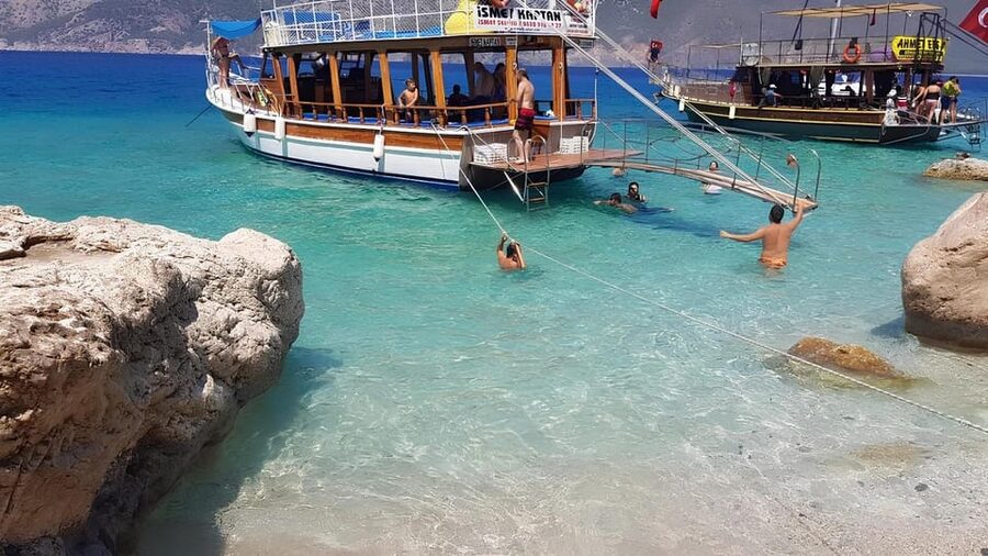 Suluada Boat Tour from Side, Antalya & Kemer: Swim & Lunch - Swimming breaks around Suluada: calm water, real time, and clear views