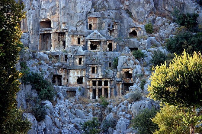 Sunken City Kekova, Demre, and Myra Day Tour from Antalya - Myra Antik Kenti and the Rock Tombs: Where the Stone Does the Talking