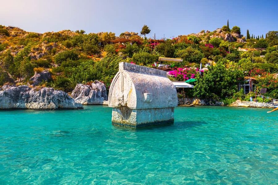 Sunken City Kekova, Demre & Myra Day Tour - Myra First: Amphitheater Views and the Lycian Rock-Cut Tombs
