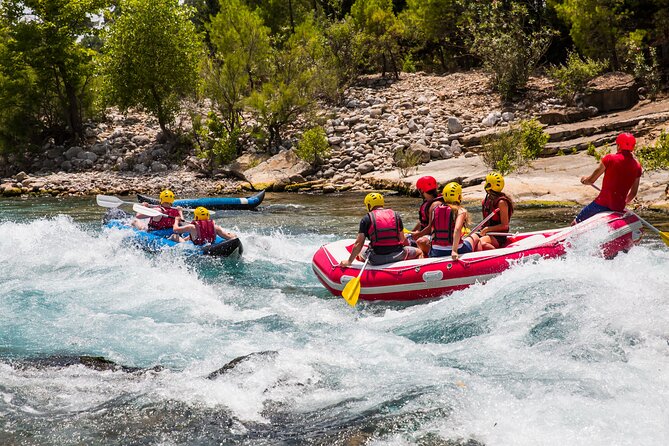 Super Combo Rafting, Jeep Safari, Quad, Buggy & Zipline f/Antalya - The comfort detail that saves the day: water shoes