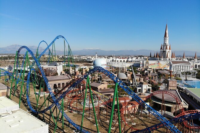The Land of Legends Theme Park with Transfer from Side - Inside Land of Legends: beach, slides, and photo chances