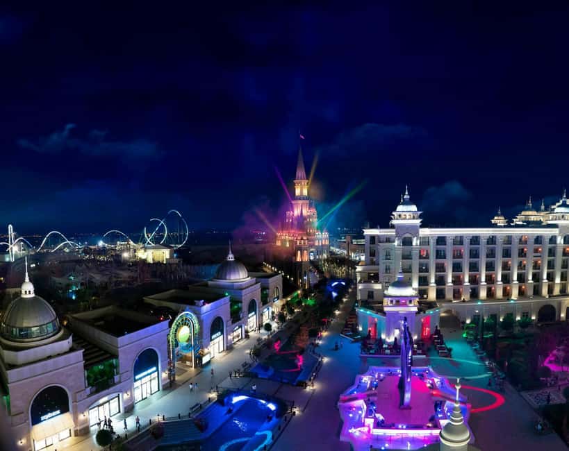 The Land Of Legends With Transfer - Theme Park Highlights: Coasters, 5D Cinema, Ferris Wheel, Aquarium